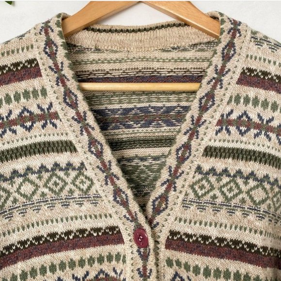 Vintage button-up cardigan - Picture 4 of 5